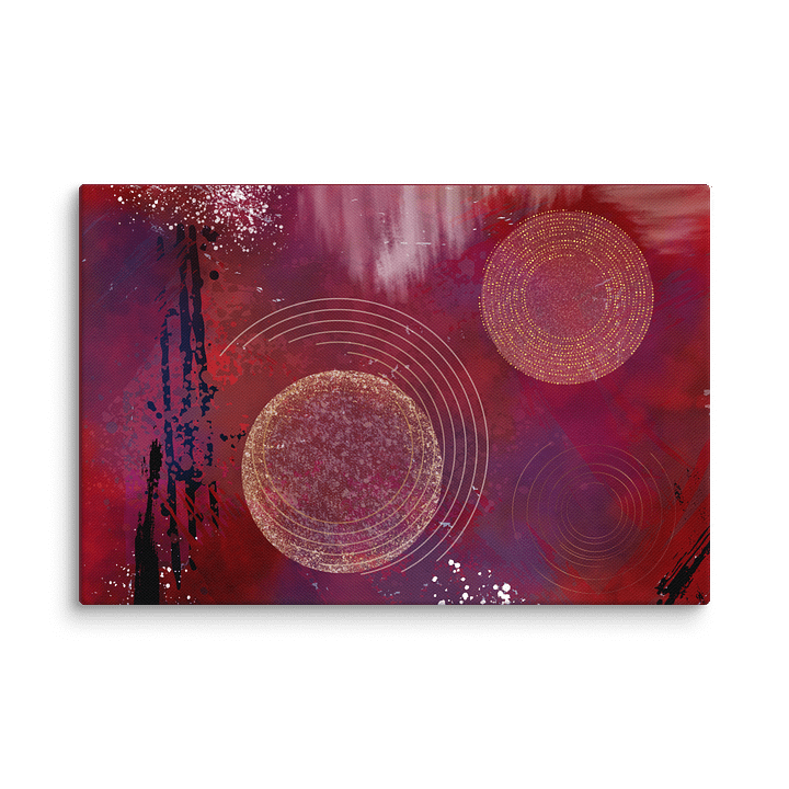 Crimson and Gold Canvas product image (1)