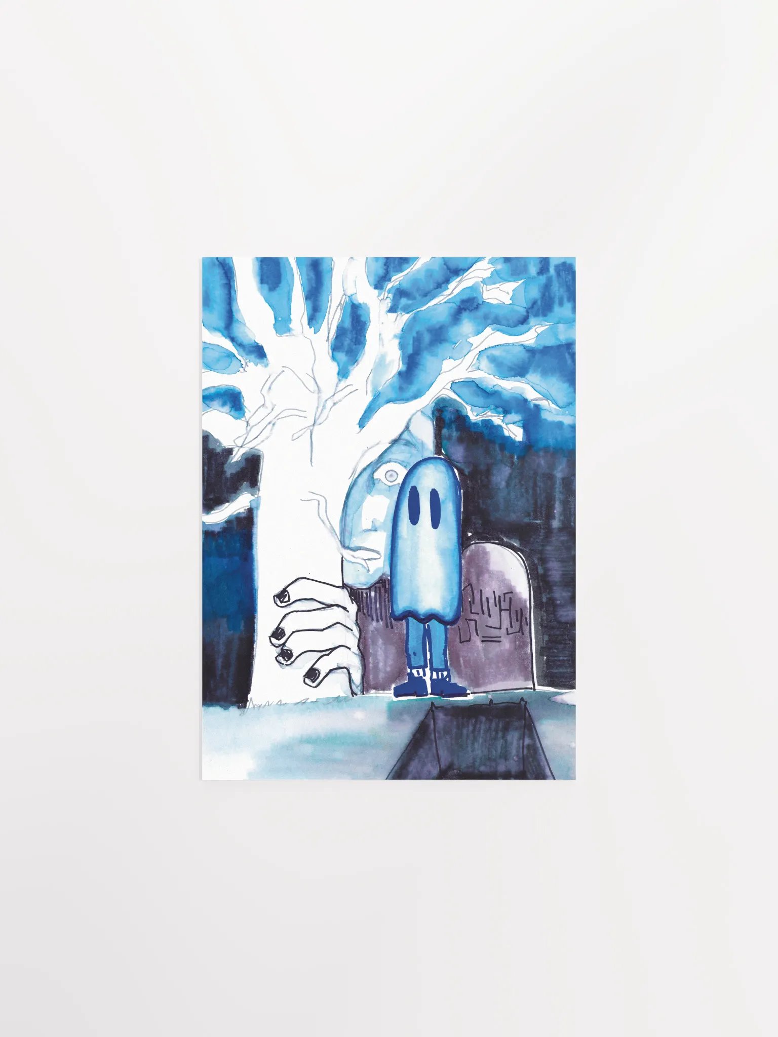 Paper Ghosts Print product image (1)
