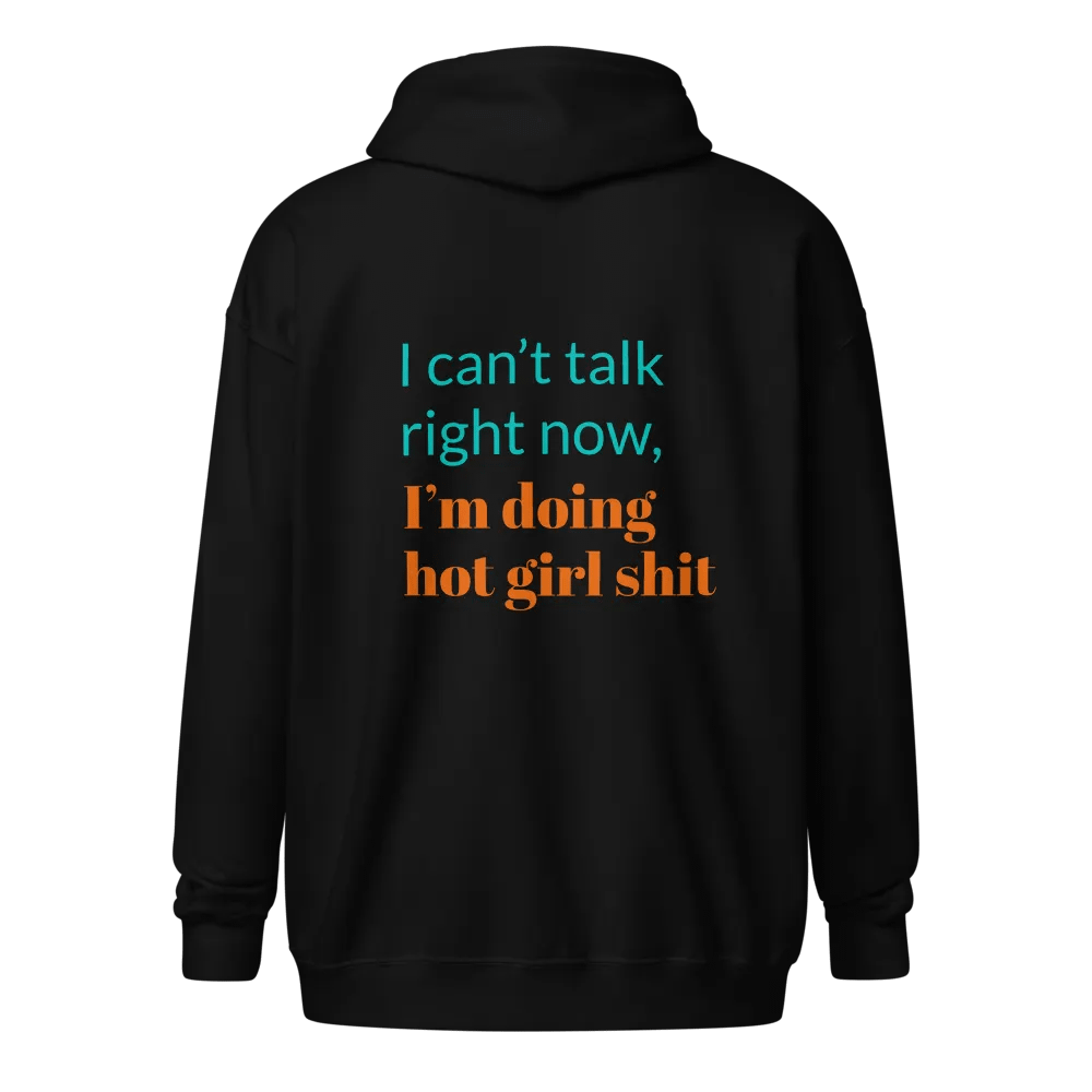 Hot Girl Shit - Zip Up Hoodie product image (1)