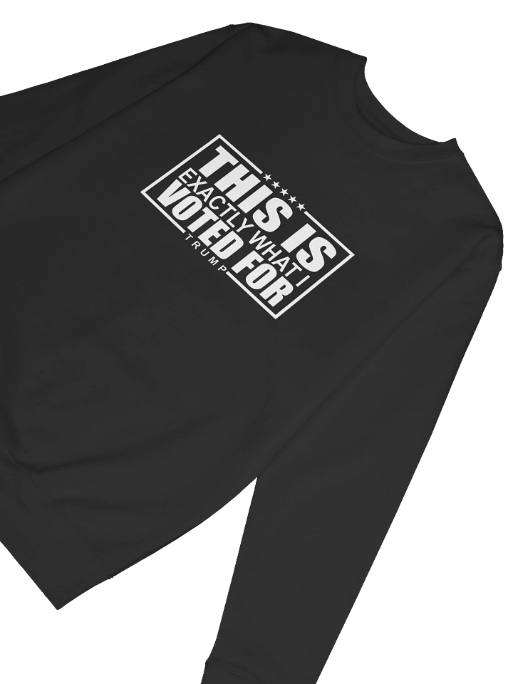 This Is What I Voted For Sweatshirt` product image (2)