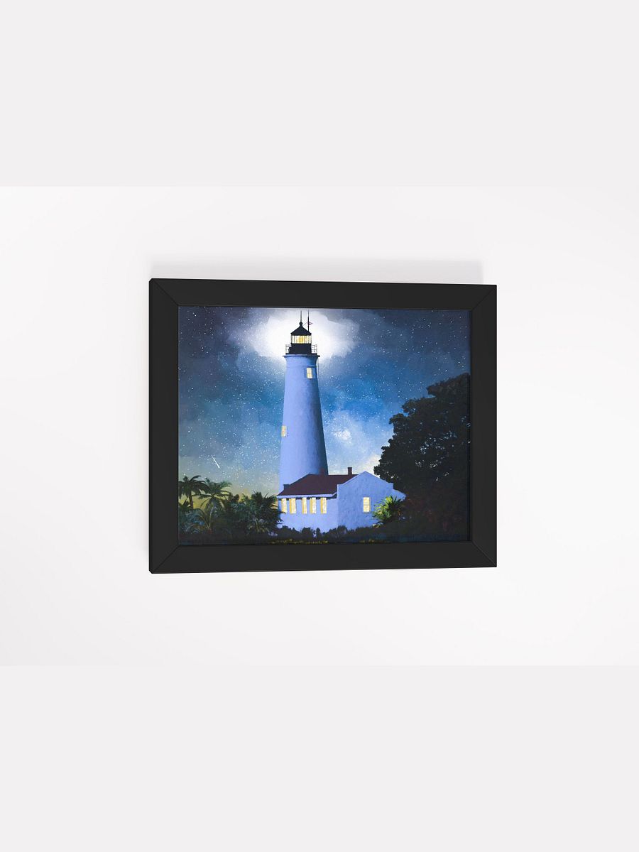 Historic St Marks Lighthouse – Florida Framed Poster product image (2)