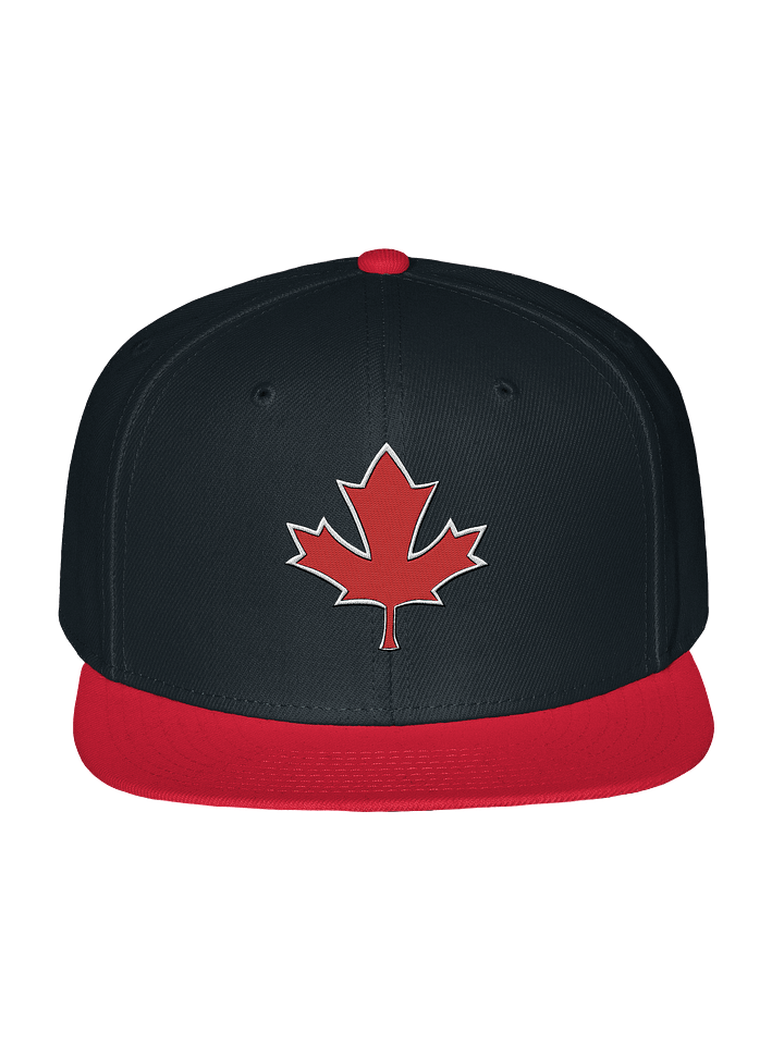 Red & Black Maple Leaf Hat product image (1)
