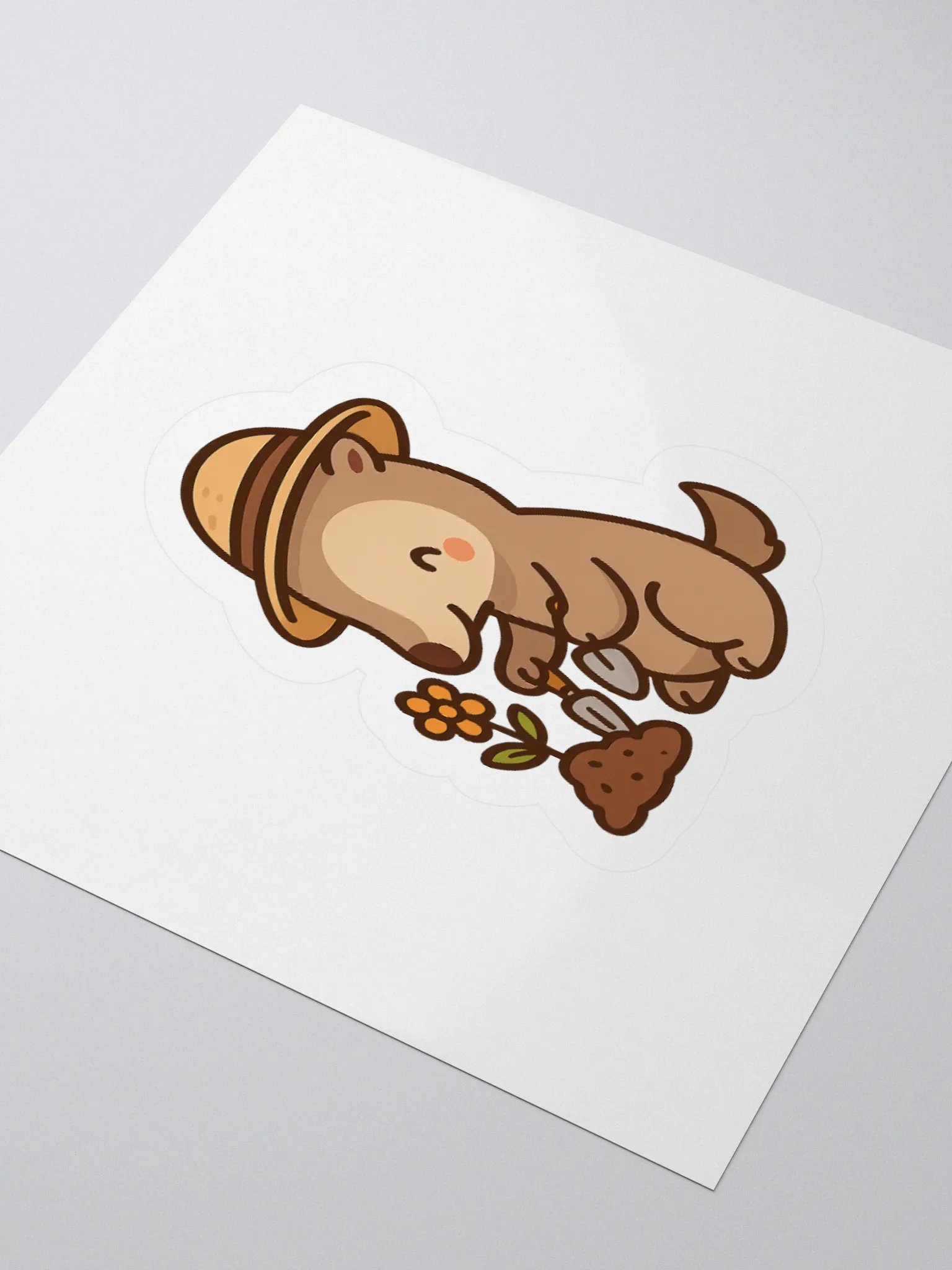 Garden Helper Anteater Sticker product image (8)