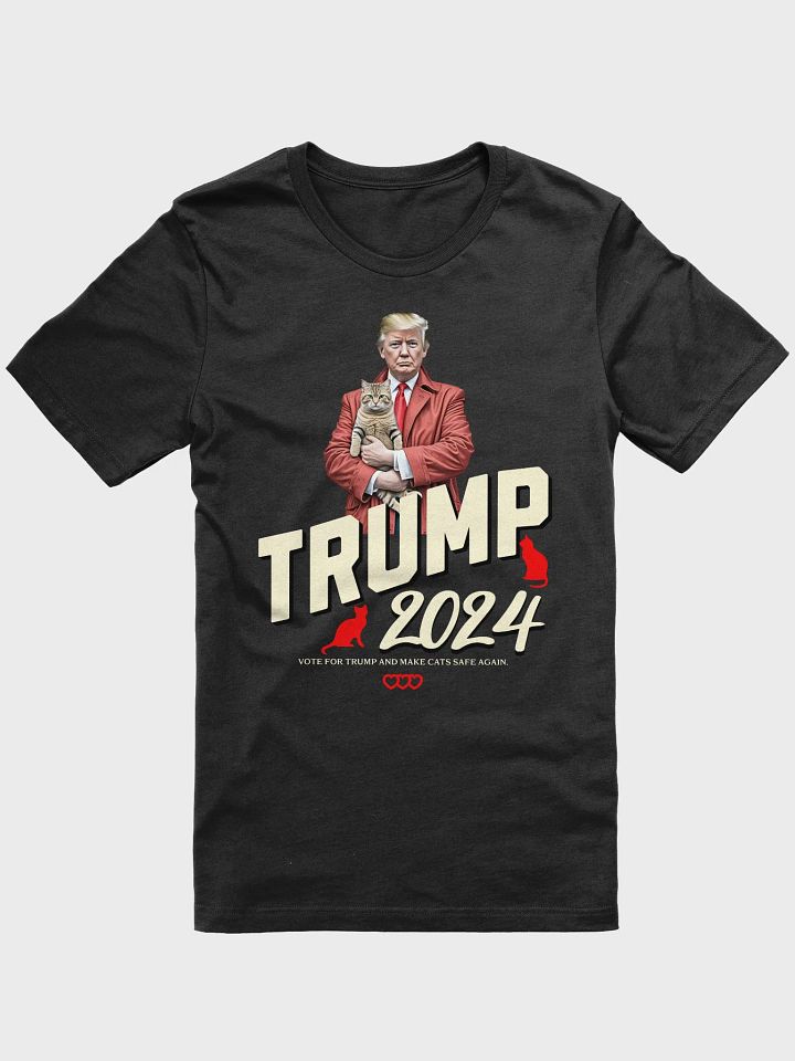 TRUMP 2024 MAKE CATS SAFE AGAIN UNISEX T-SHIRT product image (2)