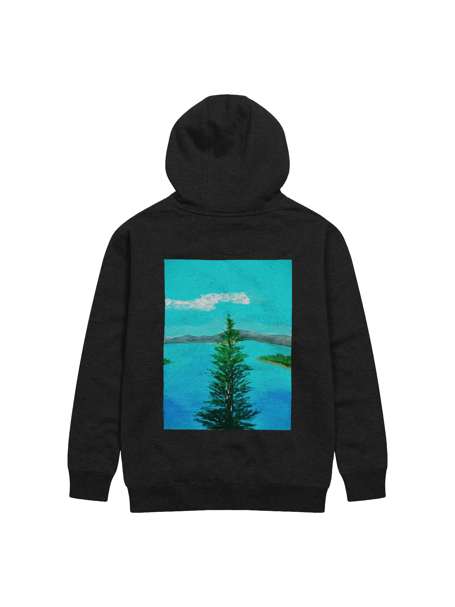 Emerald Bay Lake Tahoe Hooded Sweatshirt product image (3)