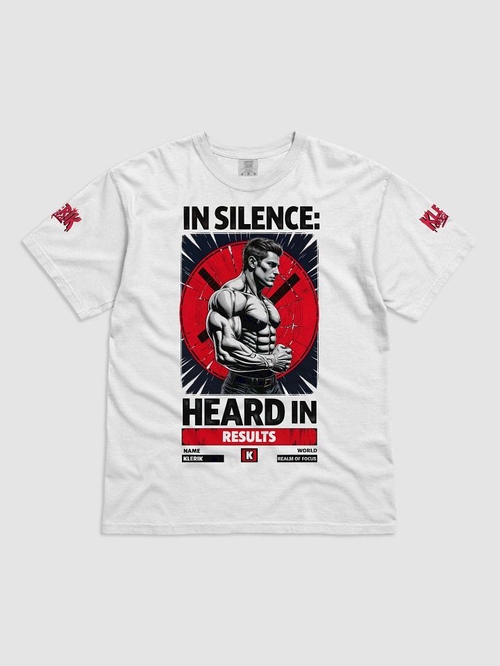 Ultimate Comfort: Garment-Dyed Cotton Tee - IN SILENCE HEARD IN RESULTS product image (1)