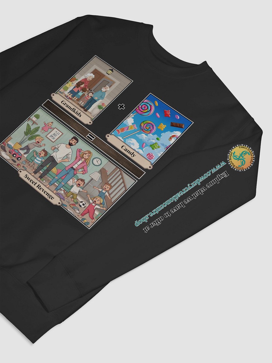 Grandkids + Candy = Sweet Revenge (Both) Cotton Heritage Premium Sweatshirt product image (7)
