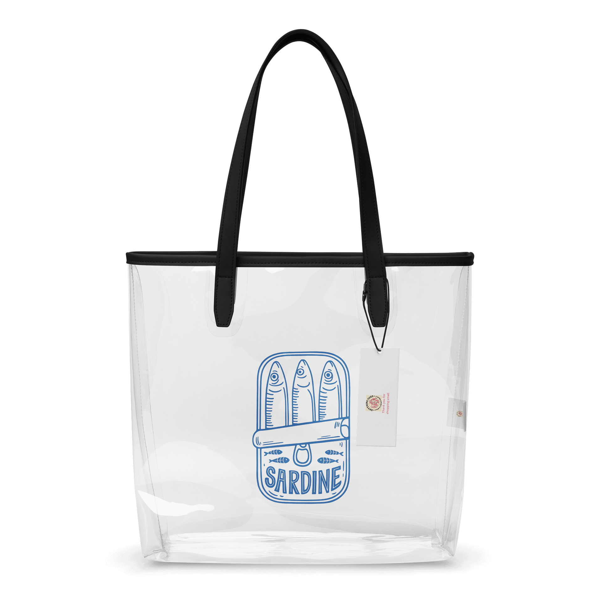 Sardine Can Clear Tote Bag product image (1)