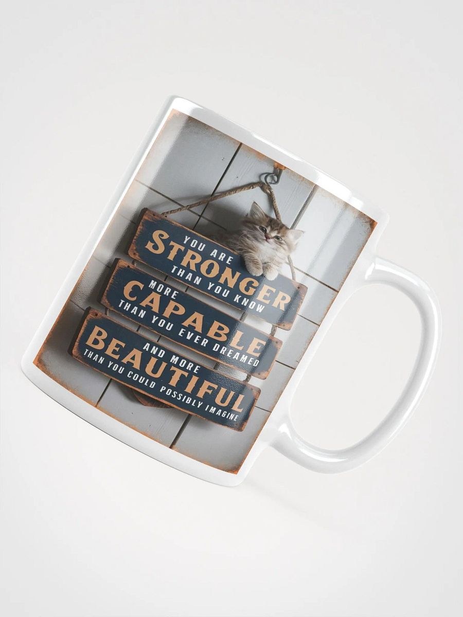 Motivational Messages #Motivational Glossy Mug - White product image (4)