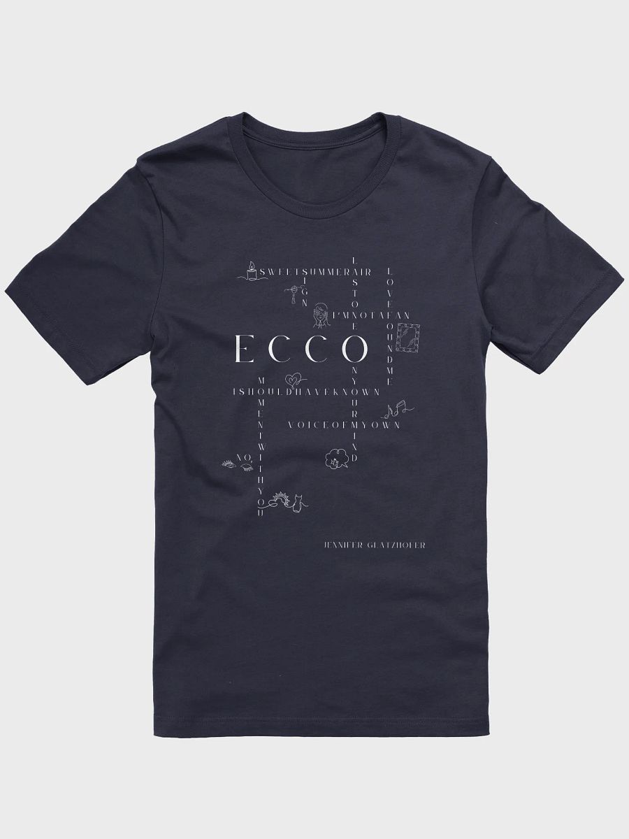 Ecco - Song Titles T-Shirt product image (1)