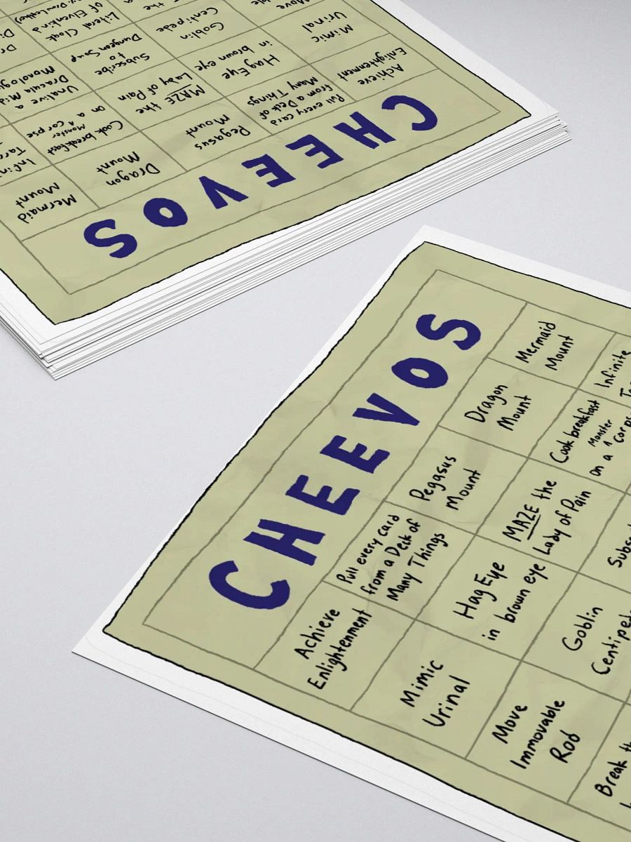 CHEEVOS STICKER product image (7)
