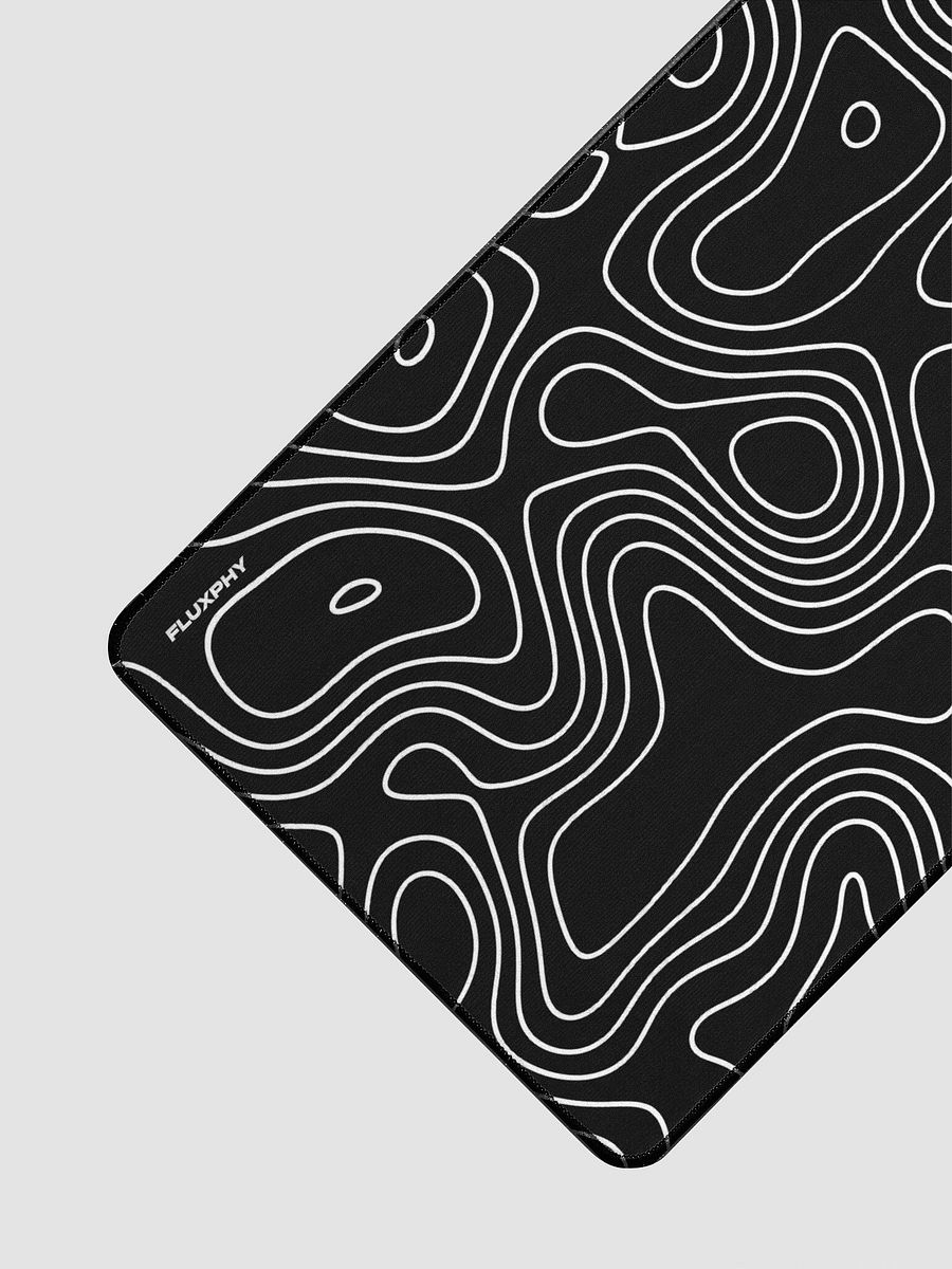 Black Topography Mousepad by Fluxphy product image (3)