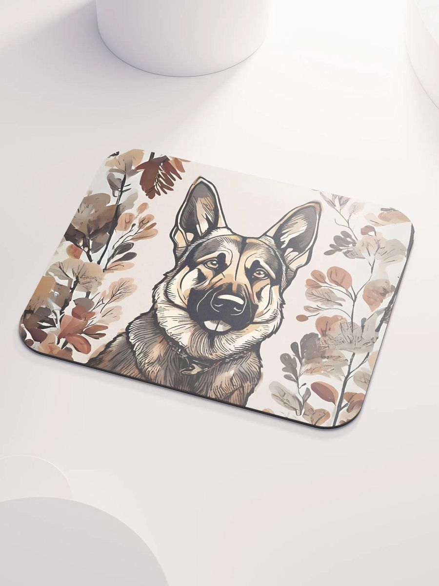 Autumn German Shepherd Mouse Pad product image (3)