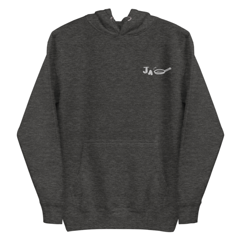 Ja-Pan (White Text) Premium Embroidered Hoodie product image (1)