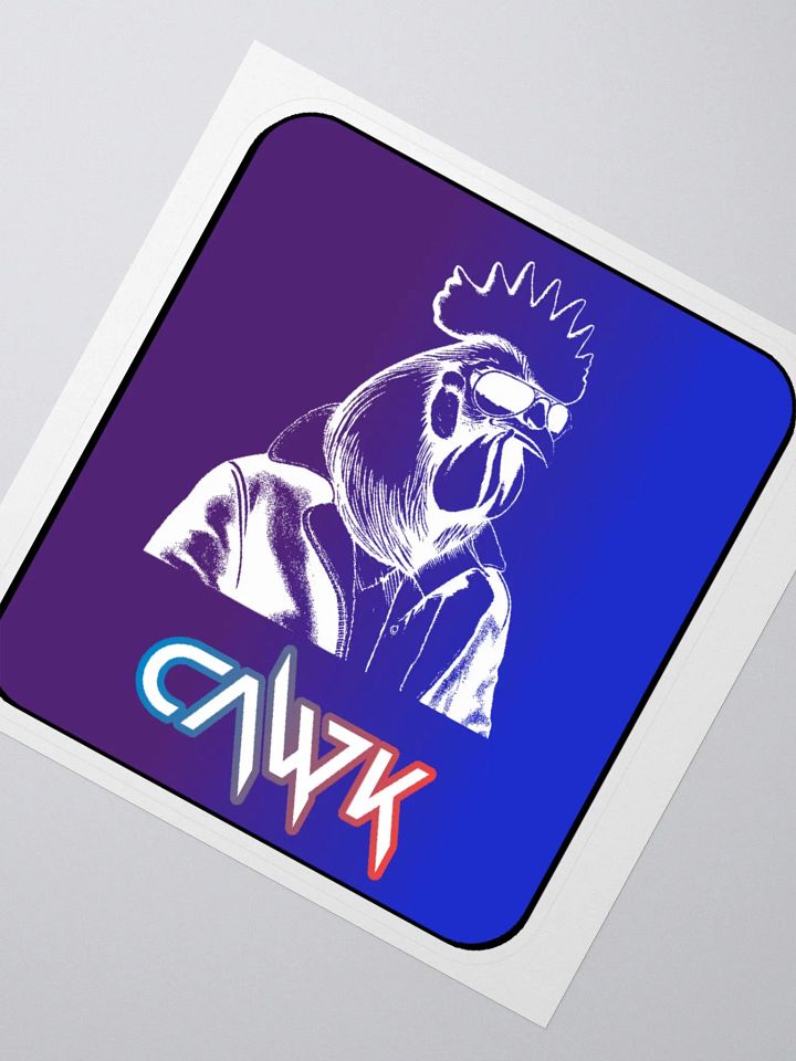 Cawk headshot sticker product image (2)