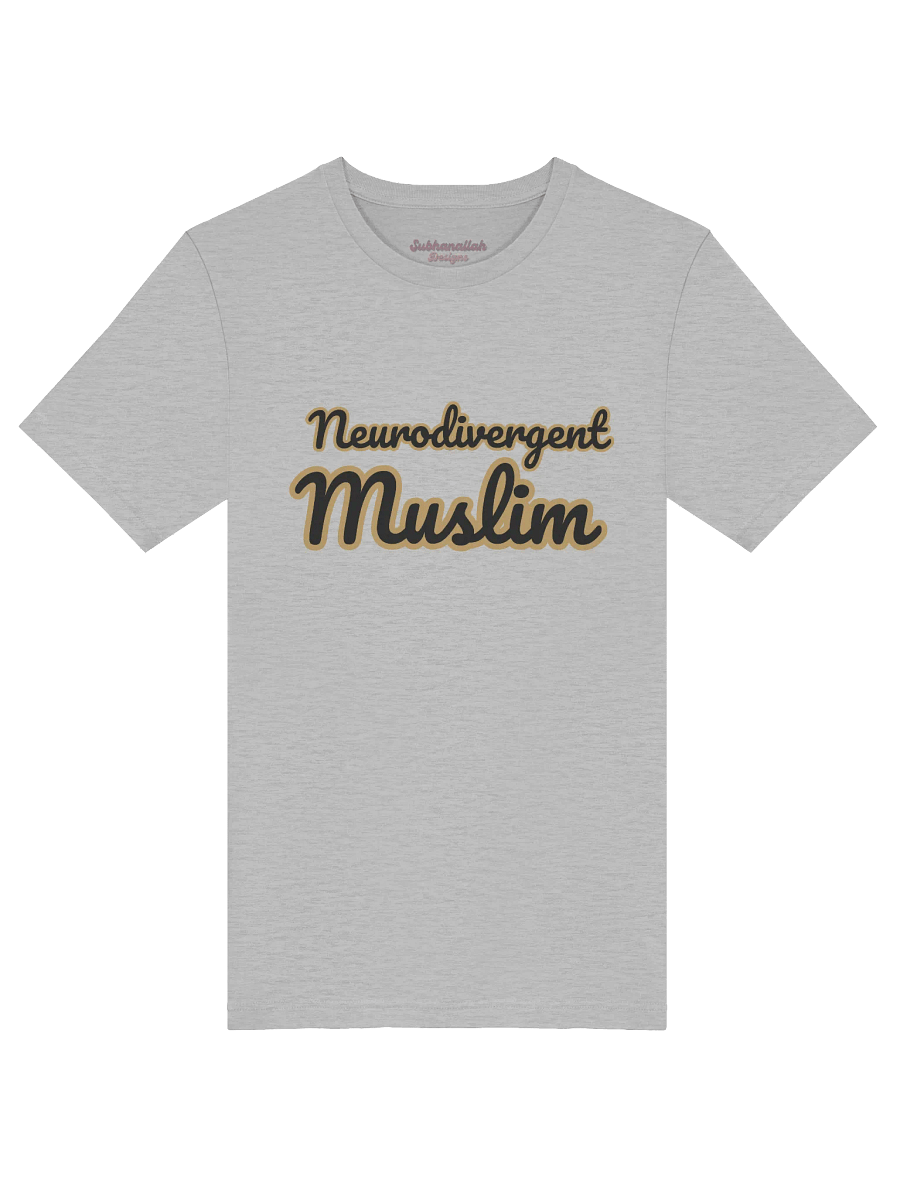 Neurodivergent Muslim T-Shirt - Light product image (9)