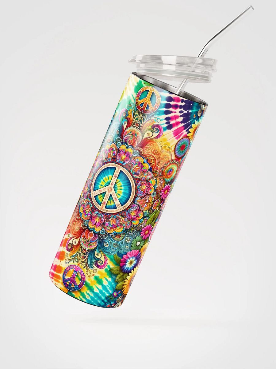 Psychedelic Peace Stainless Steel Tumbler product image (3)