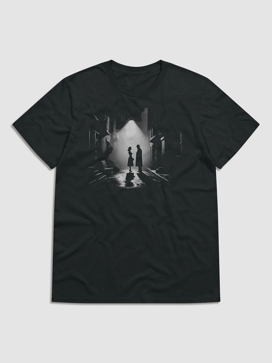 Noir Alleyway Rendezvous (Front Print Womens Tee) product image (1)
