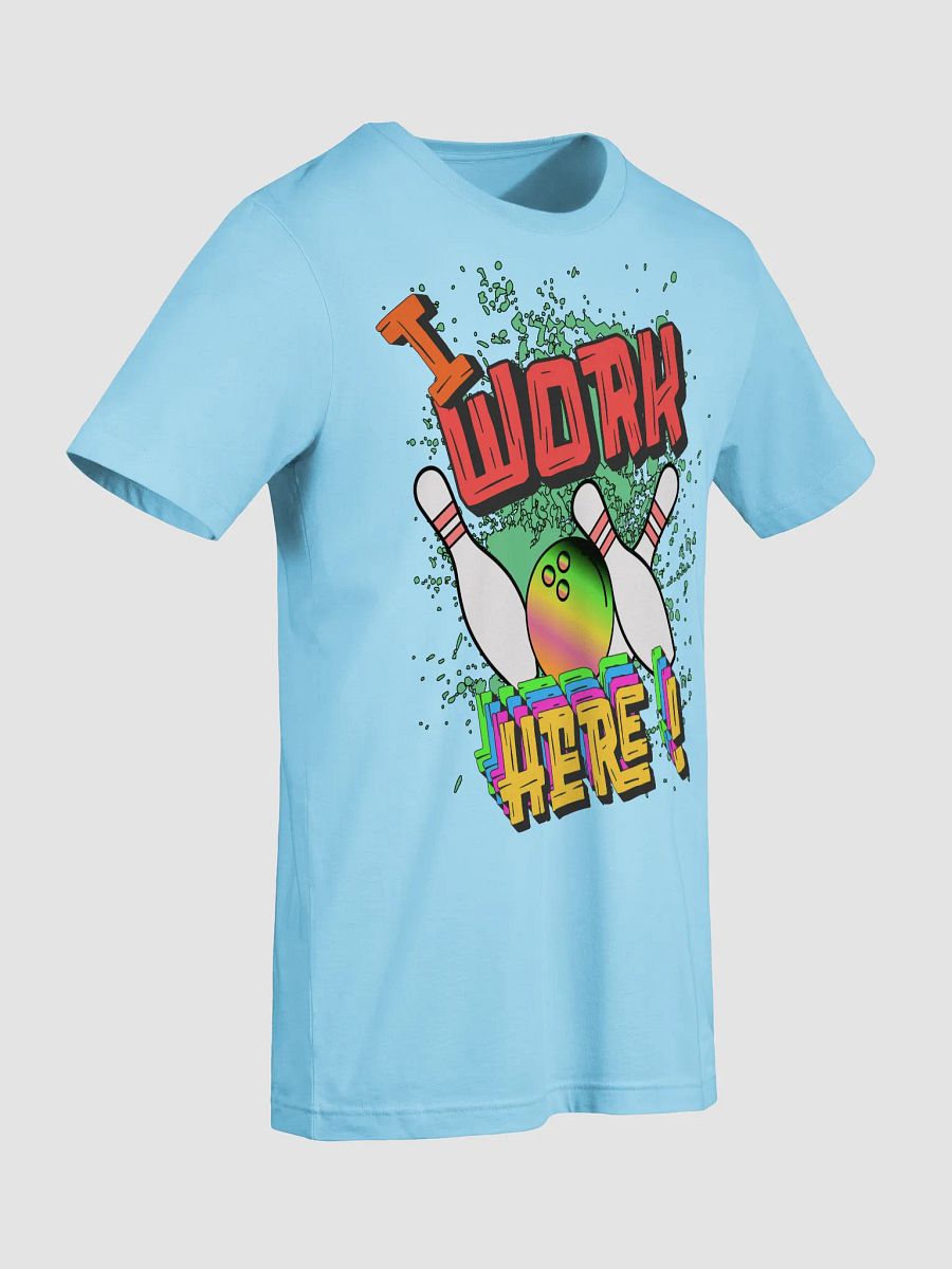 I Work Here Bowling Strike Zone Statement Tee product image (21)