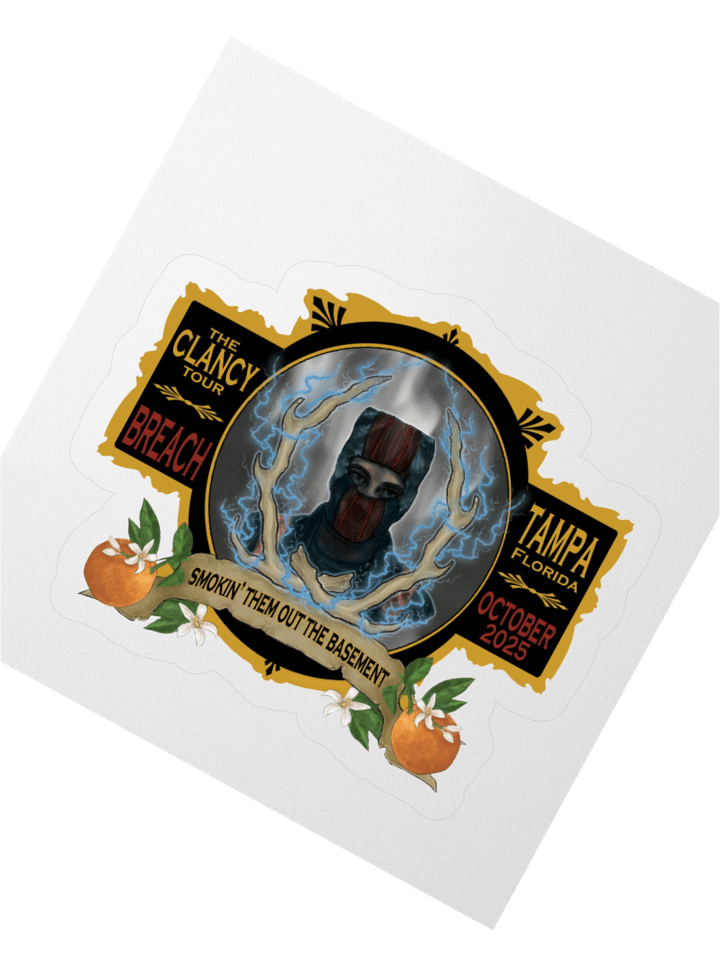 Breach Tampa - Clancy Sticker product image (3)