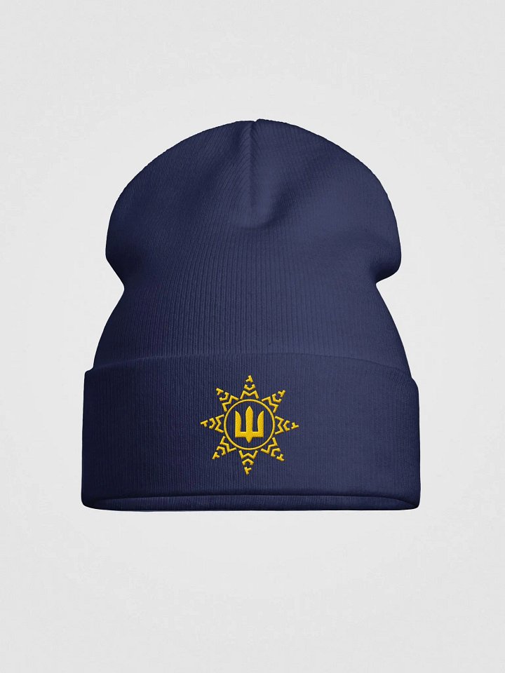 AFU Xmas Star Beanie Blue product image (1)