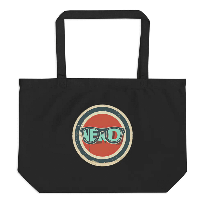 Vintage Nerd Tote Bag product image (1)