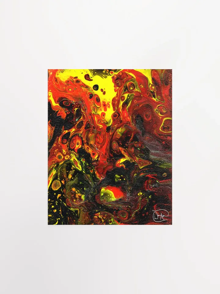 Volcano Fluid Acrylic Print product image (1)