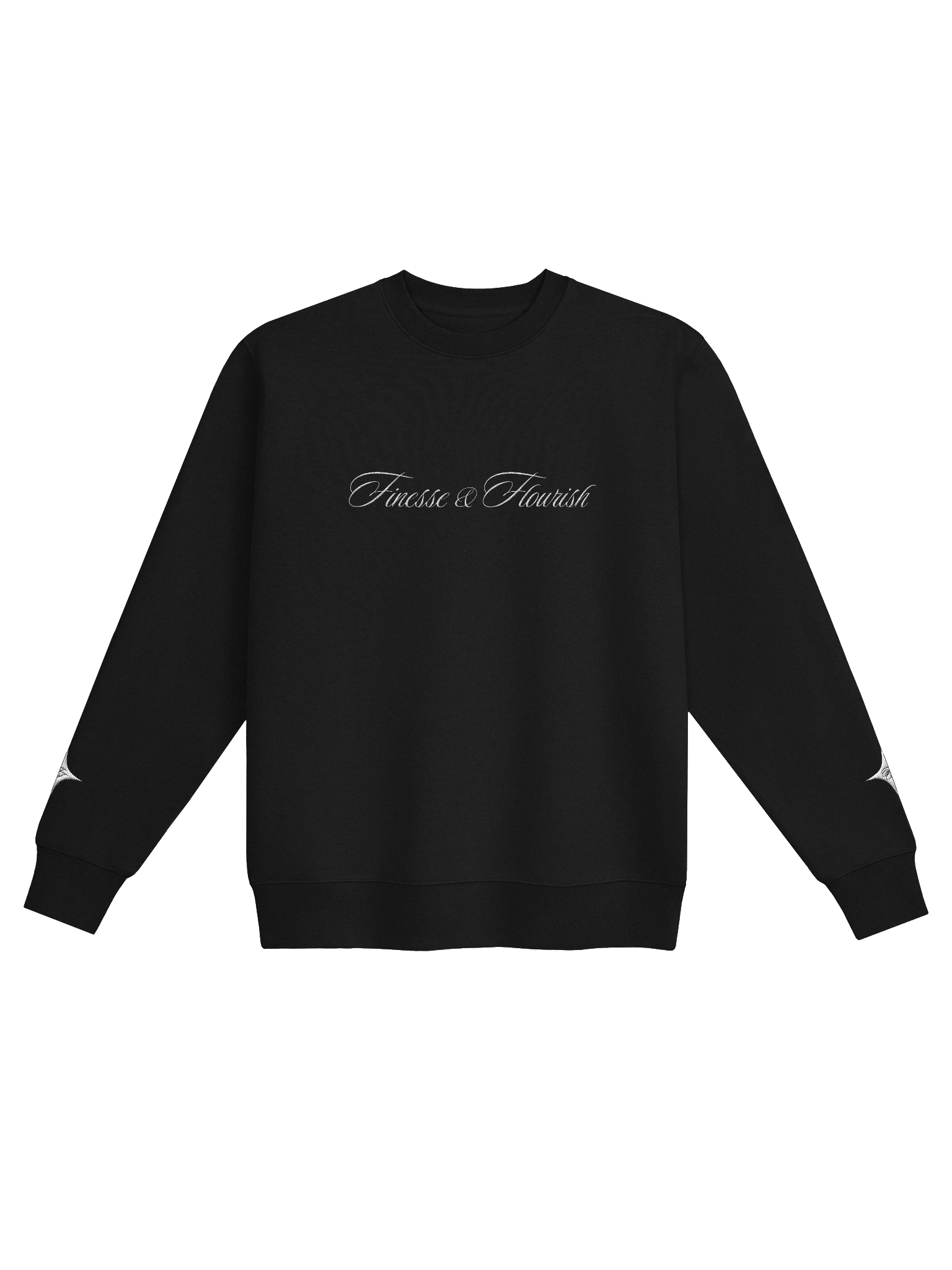 F&F Signature Unisex Heavyweight Sweatshirt (WHT) product image (1)