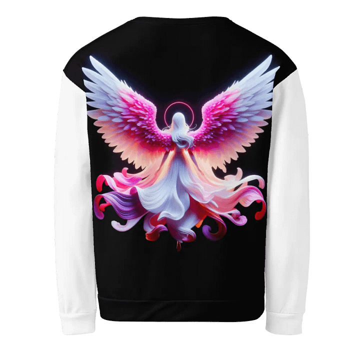 Angel and Cross - All-Over Unisex Sweatshirt #8 product image (2)
