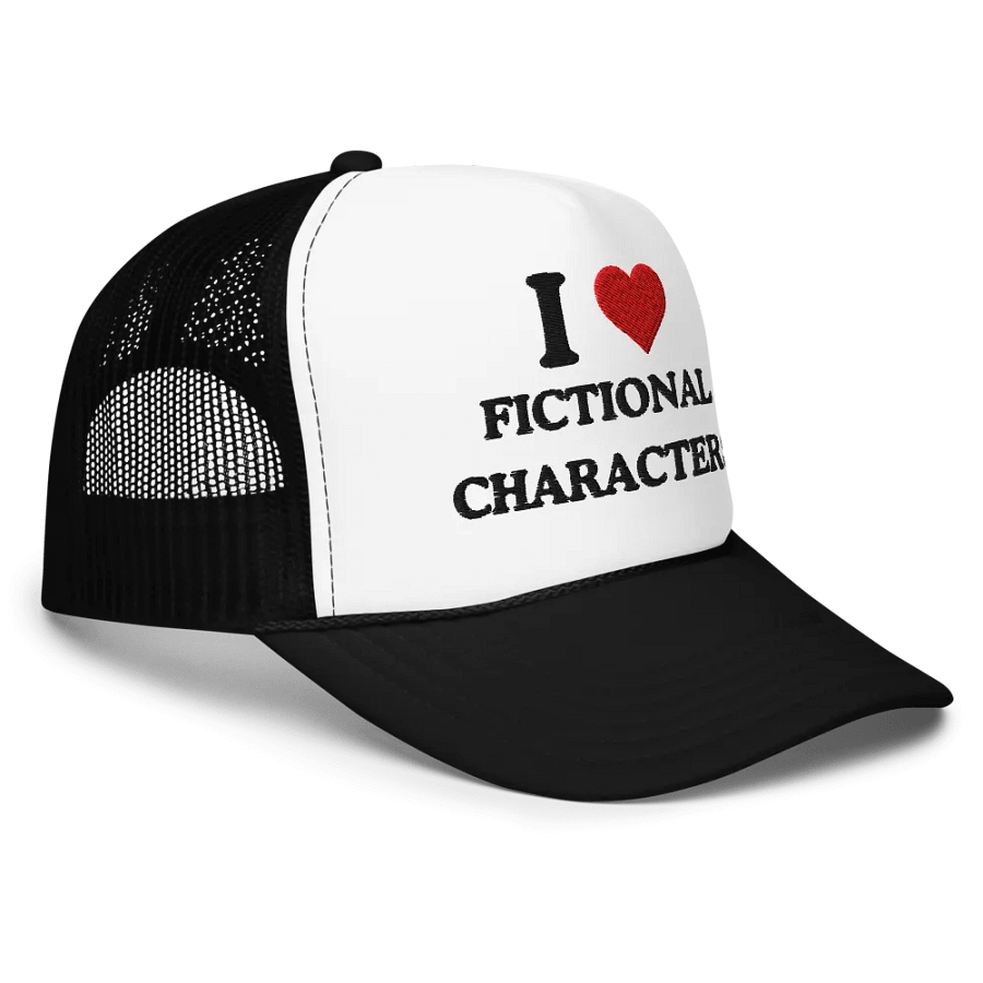 I <3 Fictional Characters Hat product image (3)