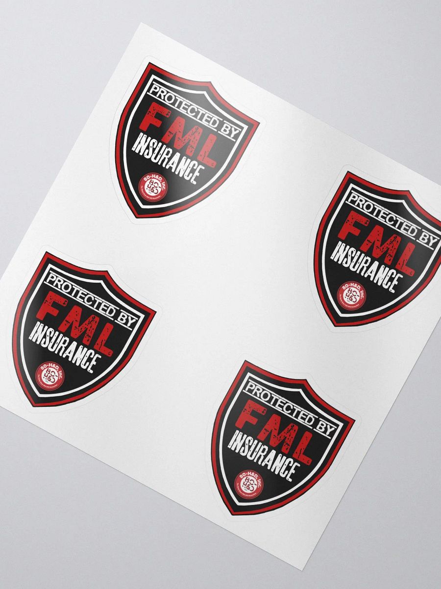 FML Insurance Sticker Sheet product image (2)