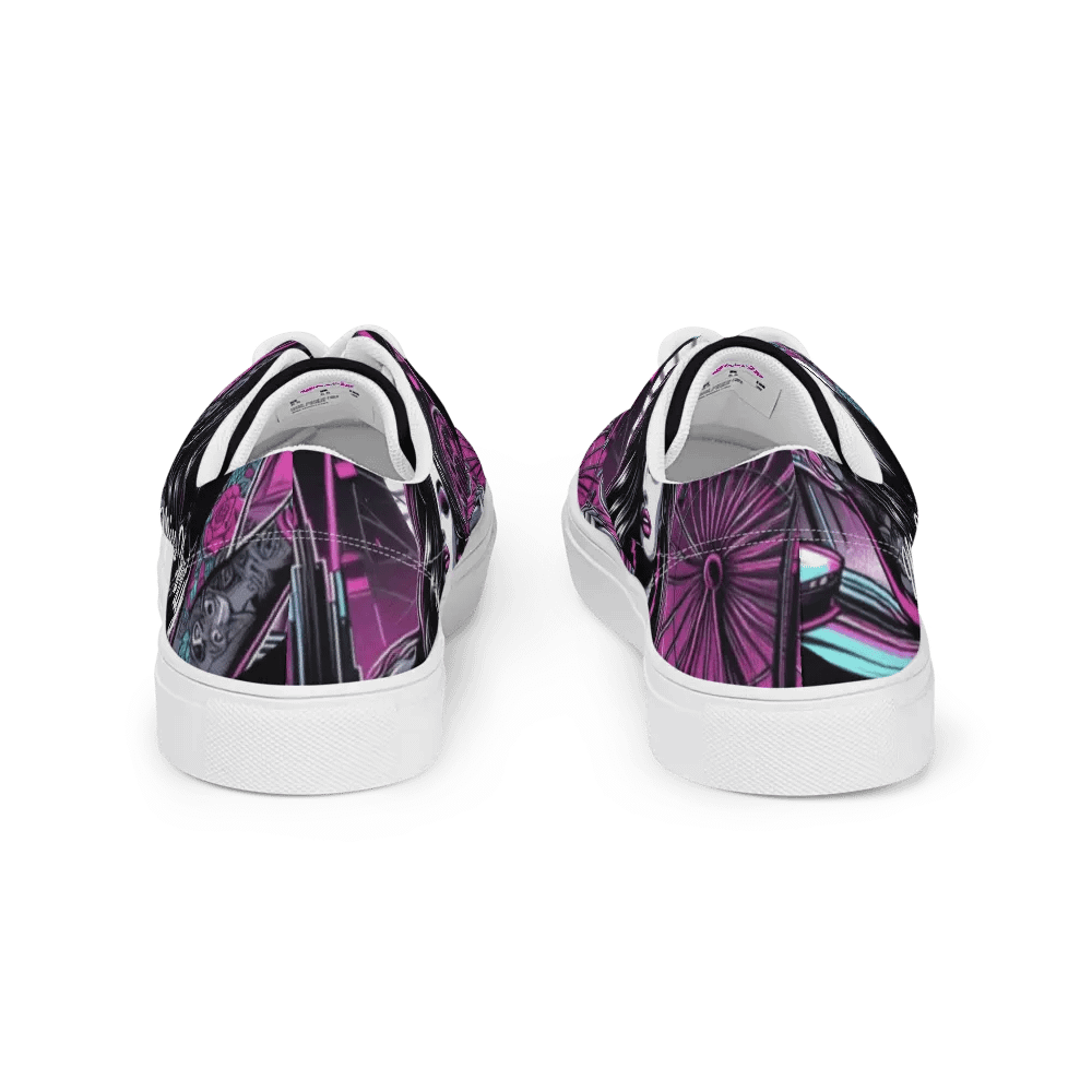 Bold and Mysterious Miss Shorty Canvas Sneakers! product image (5)