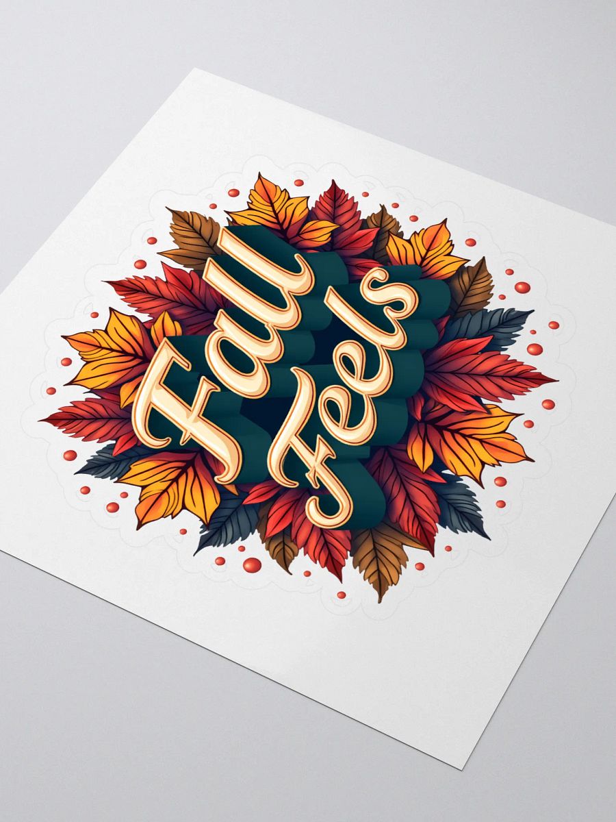 Autumn Vibes Kiss Cut Sticker product image (3)