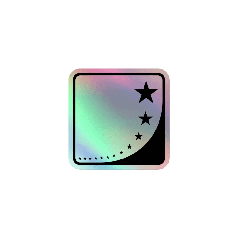 eu/acc Holographic Sticker product image (1)