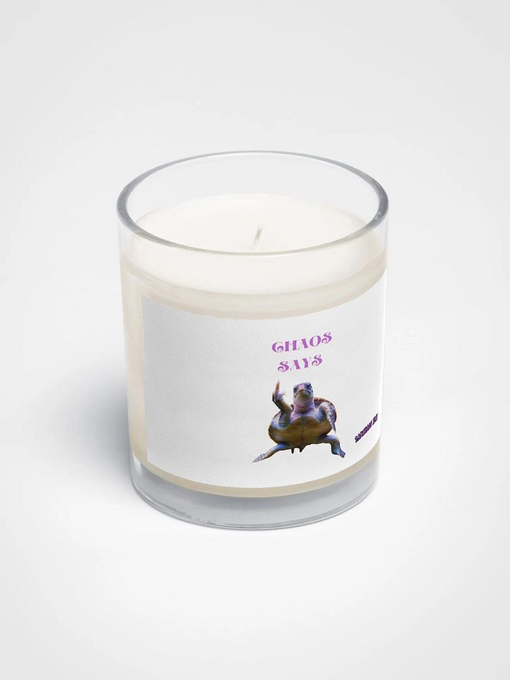Chaos Says Soy Wax Candle product image (2)