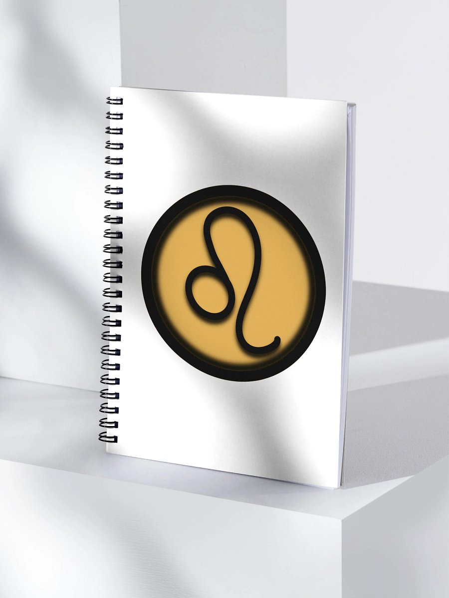 Astrology Symbol | Zodiac Sign | Leo Spiral Notebook product image (4)