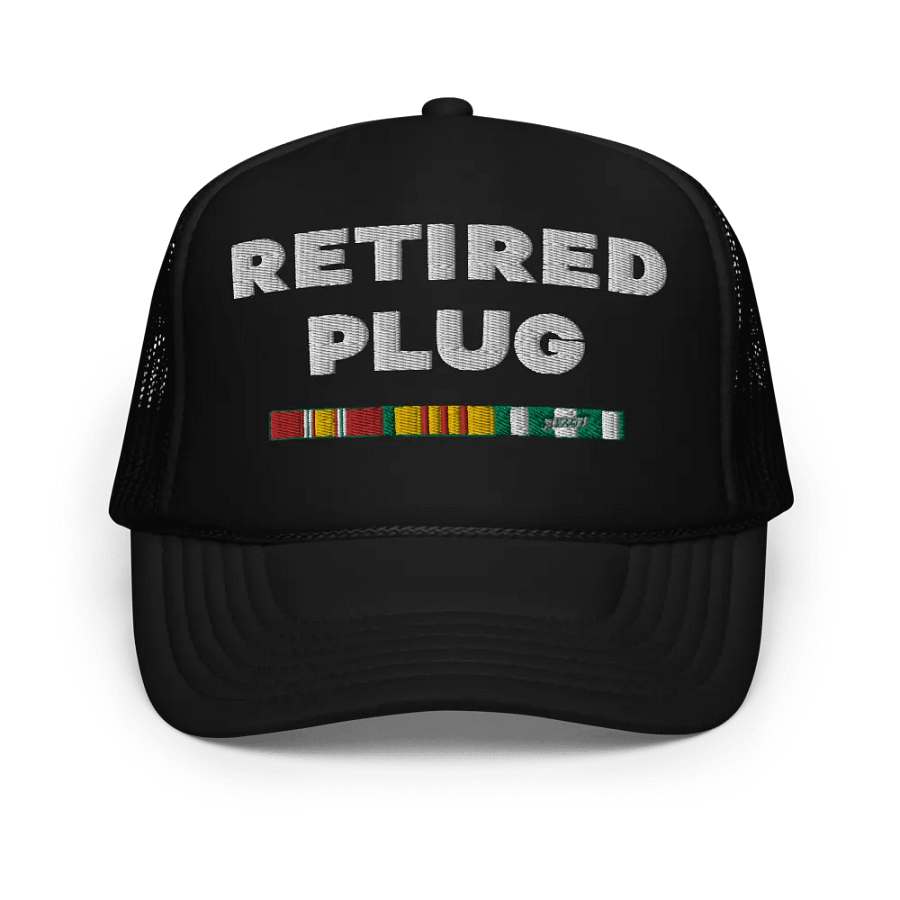 Retired plug hat - White product image (1)
