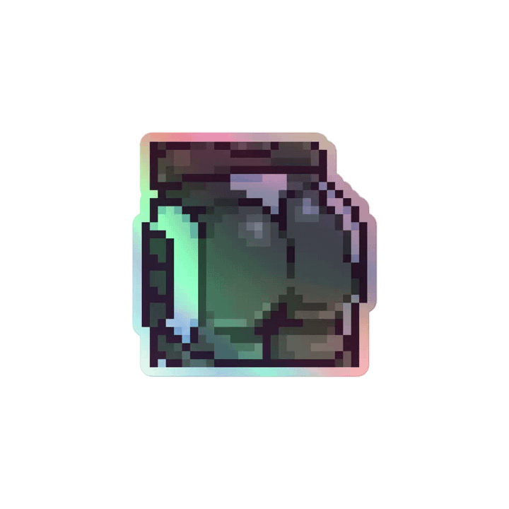 Holo Pixel Undersuit Sticker product image (1)