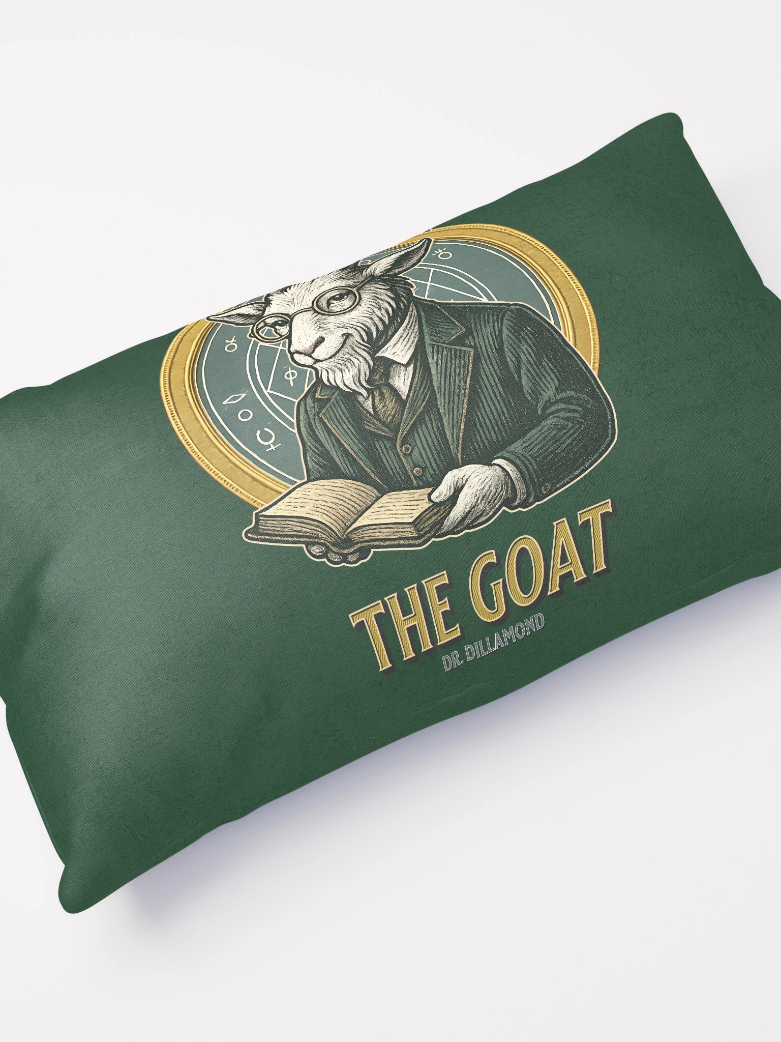 Dr. Dillamond "The GOAT" Broadway Pillow – All-Over Print Musical Theater Decor product image (11)