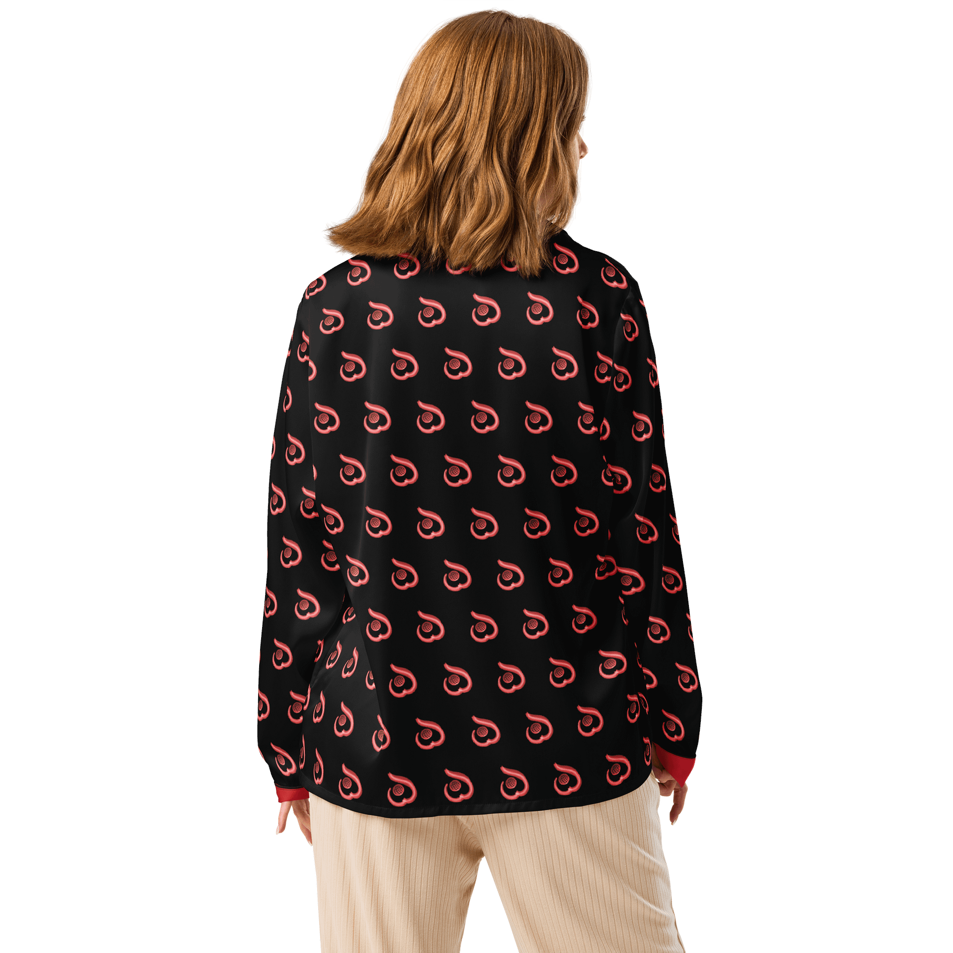 WILLOWISP Introductory Intern Patterned Long Sleeve Pajama Top product image (2)