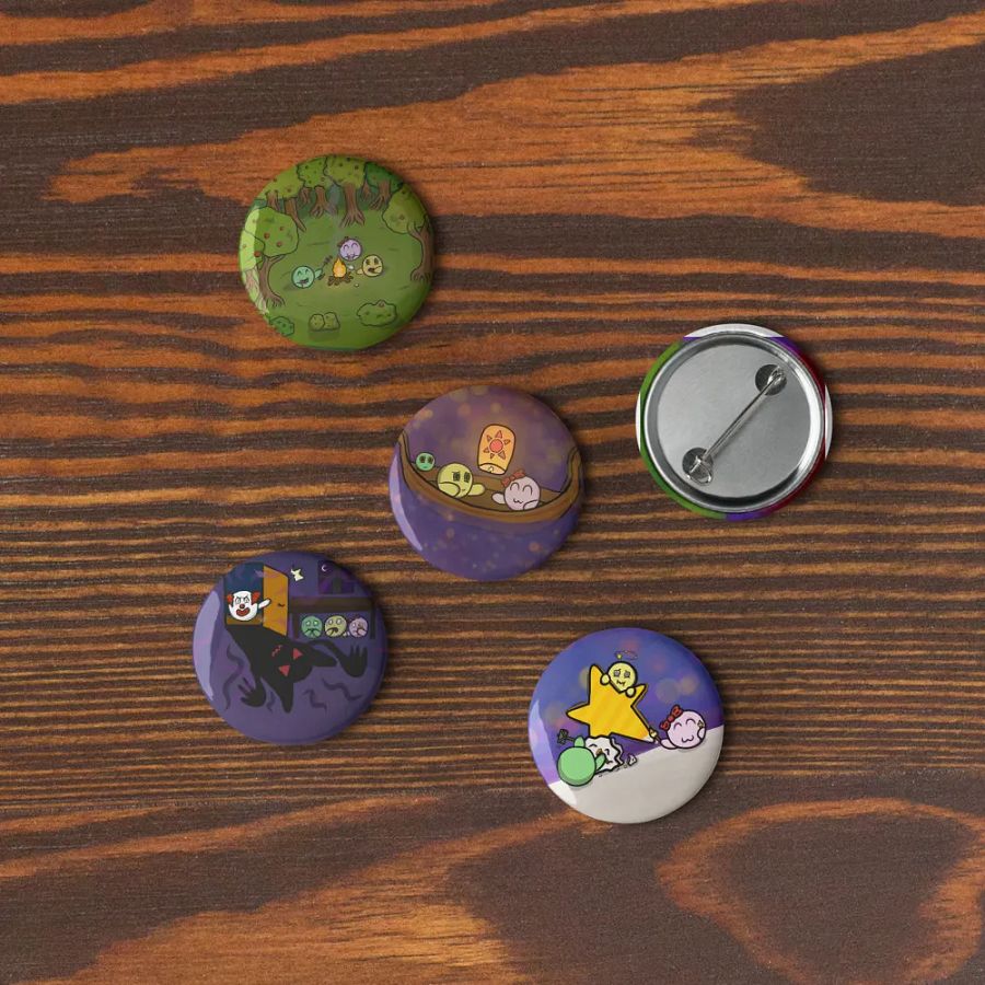Dango Random Set - Pin Buttons product image (9)