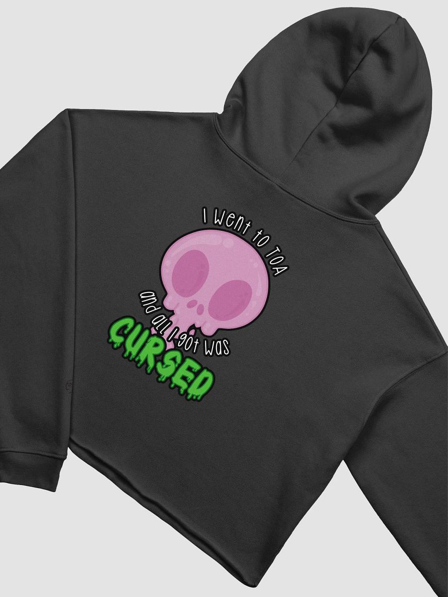 All I Got Was Cursed - Paladin - Crop Hoodie product image (8)