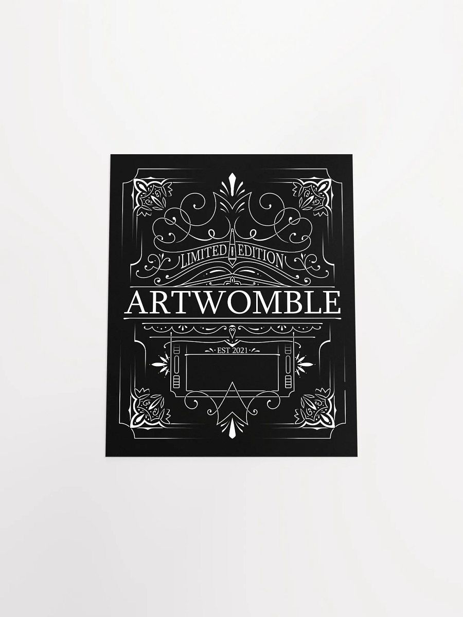 Artwomble Poster - Black product image (11)