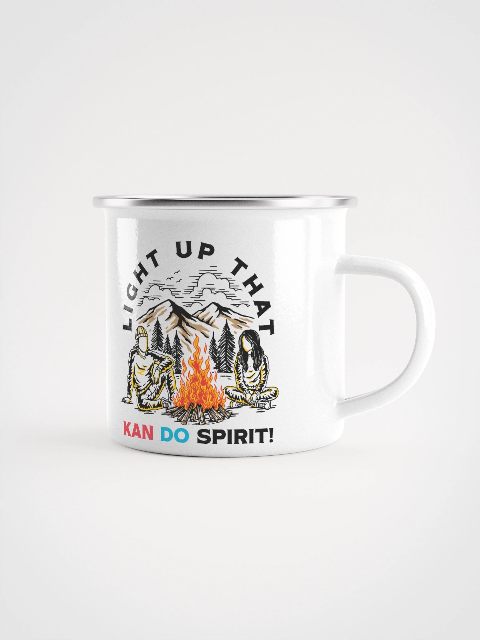 Kan Do Spirit Enamel Mug product image (1)