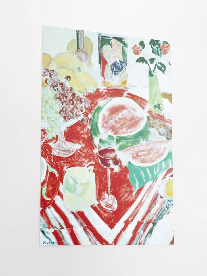 Still Life with Watermelon (1985) print product image (3)