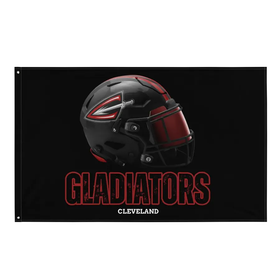 Cleveland Gladiators Team Flag product image (1)