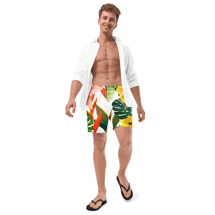 Tropical Paradise Swim Trunks product image (11)