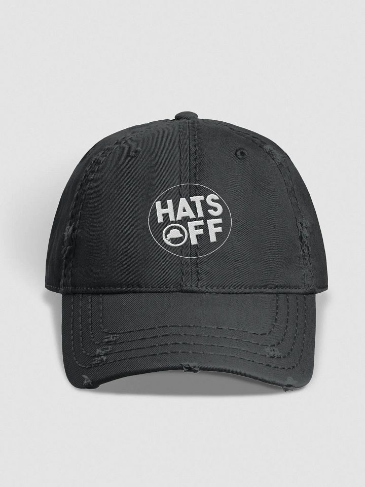 Hats Off Logo Hat - Distressed Style product image (1)