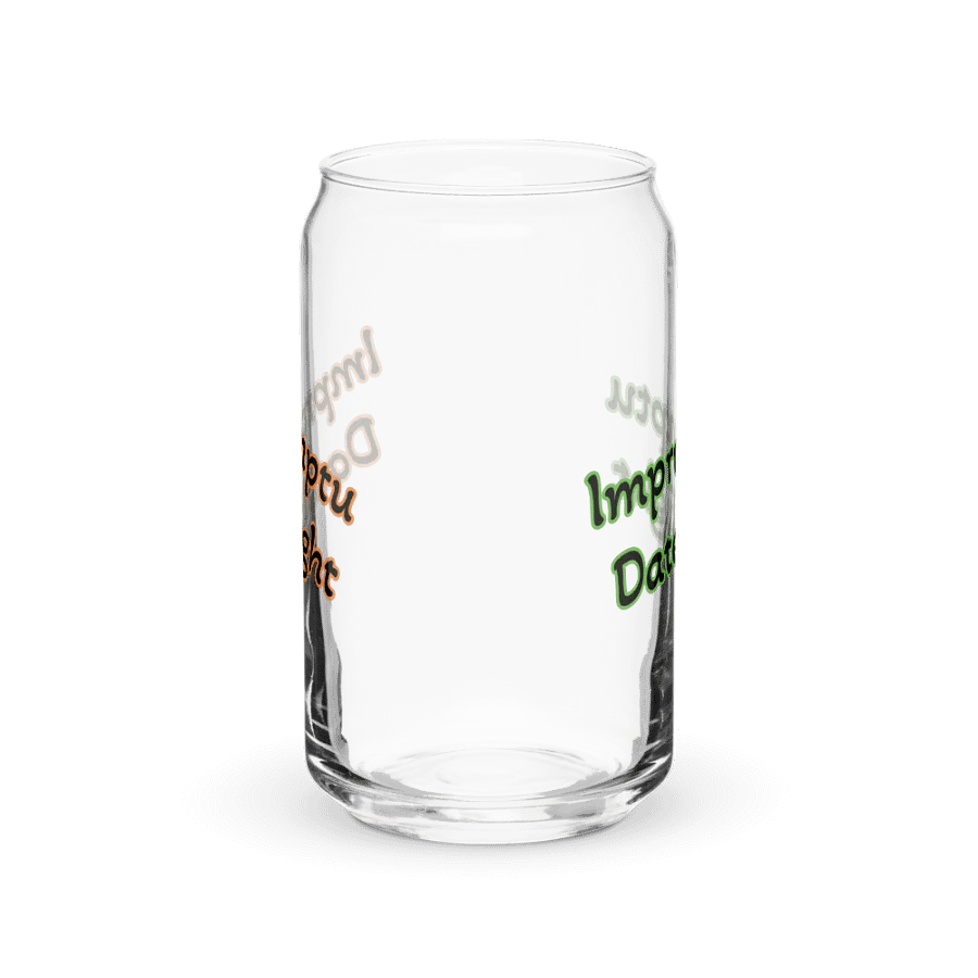 Impromptu Date Night Can-Shaped Glass product image (2)