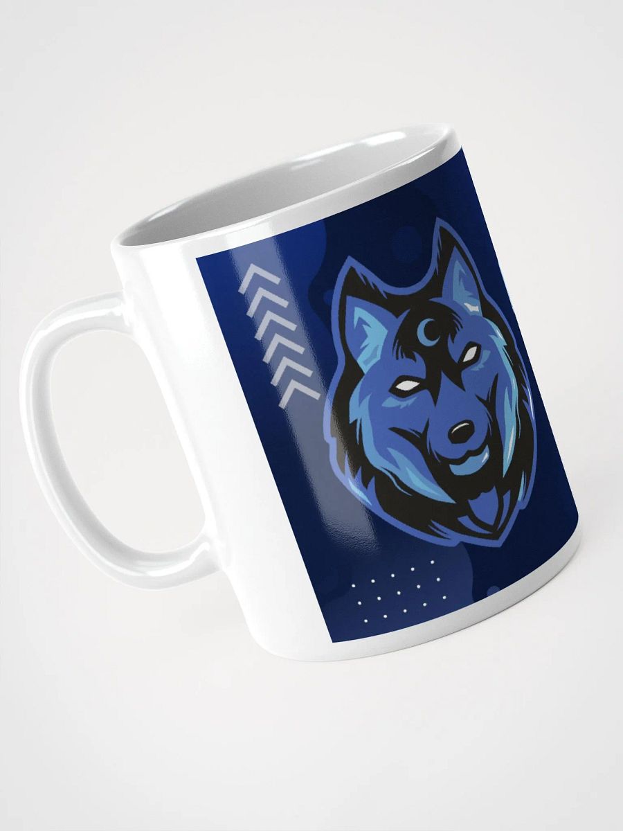 White wolf mug product image (5)